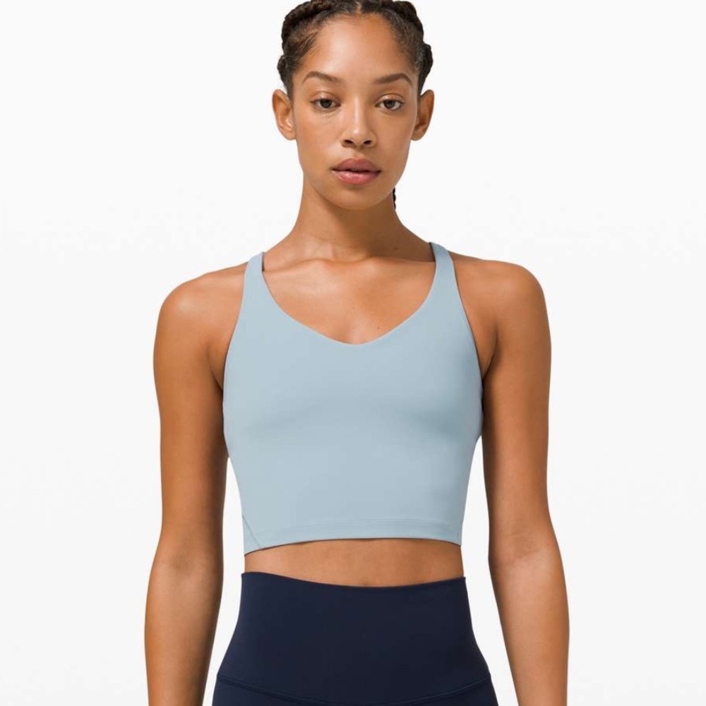 Lululemon Chambray Blue Align Tank Top Size 4